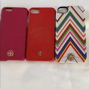 iPhone 7/8 Tory Burch phone cases (bundle)